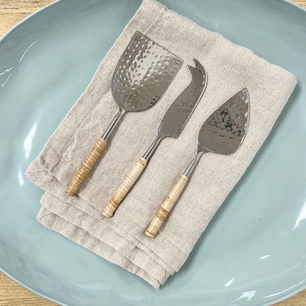 Wicker Cheese Servers