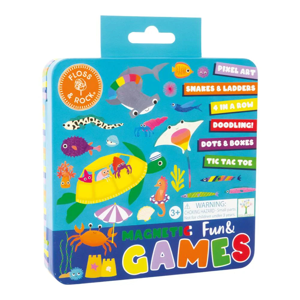 Floss &amp; Rock Magnetic Fun &amp; Games - Ocean