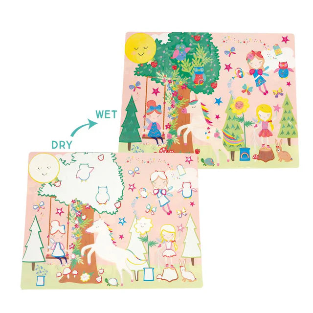 Floss & Rock Magic Water Mats - Rainbow Fairy