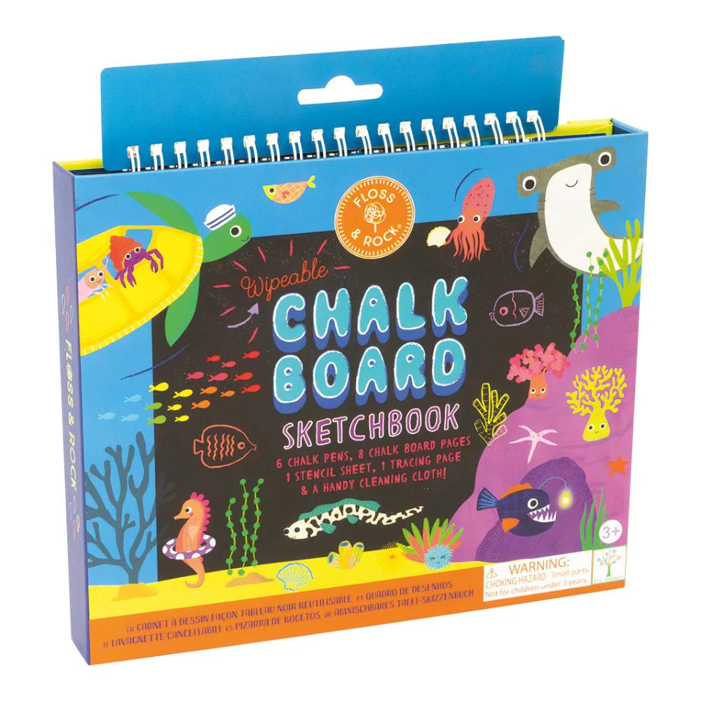 Floss & Rock Chalk Board Sketchbook - Ocean