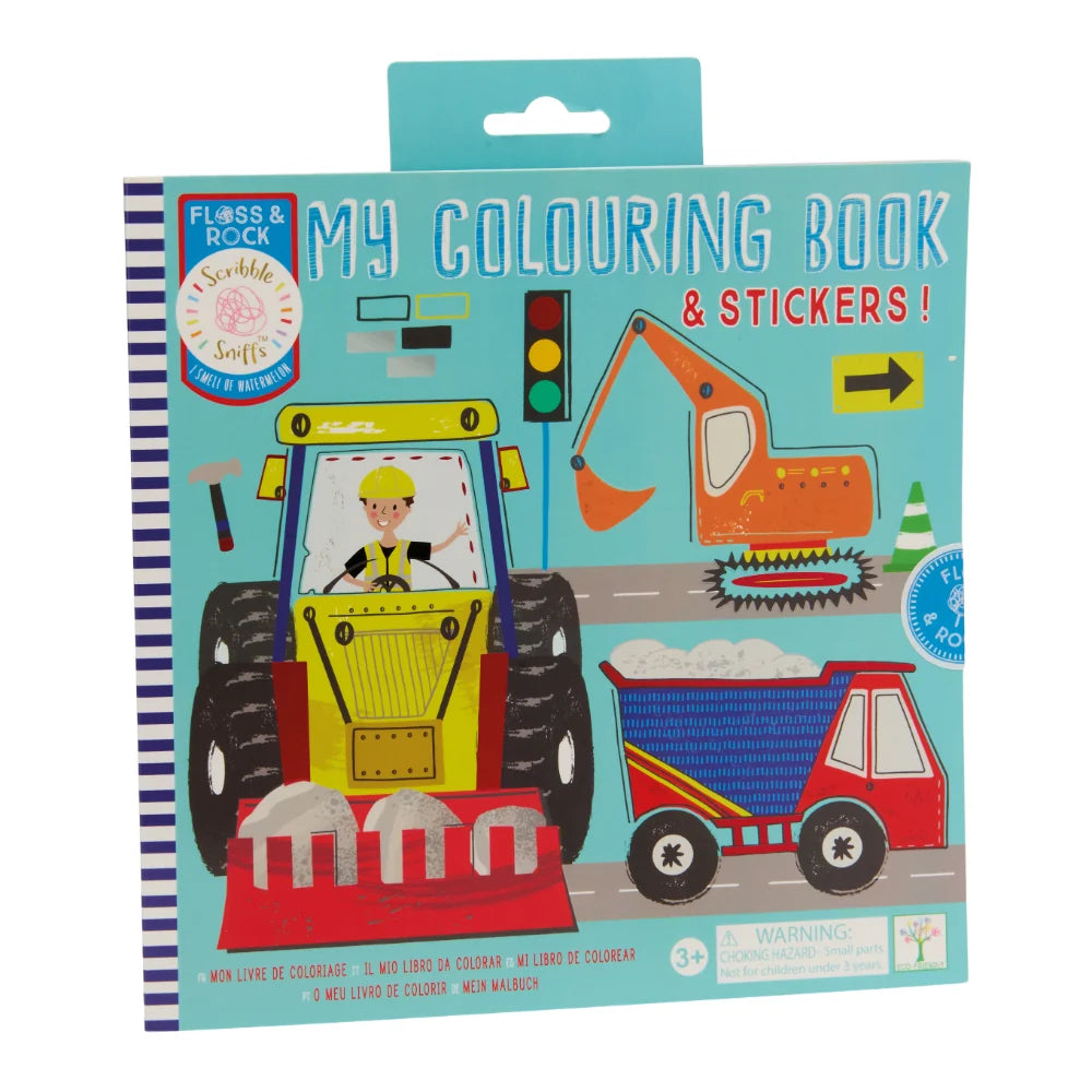 Floss & Rock My Colouring Book - Construction