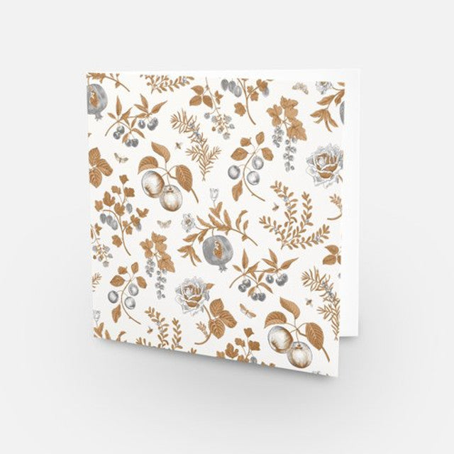 Greeting Card - Fruit & Berries Cards Set 4