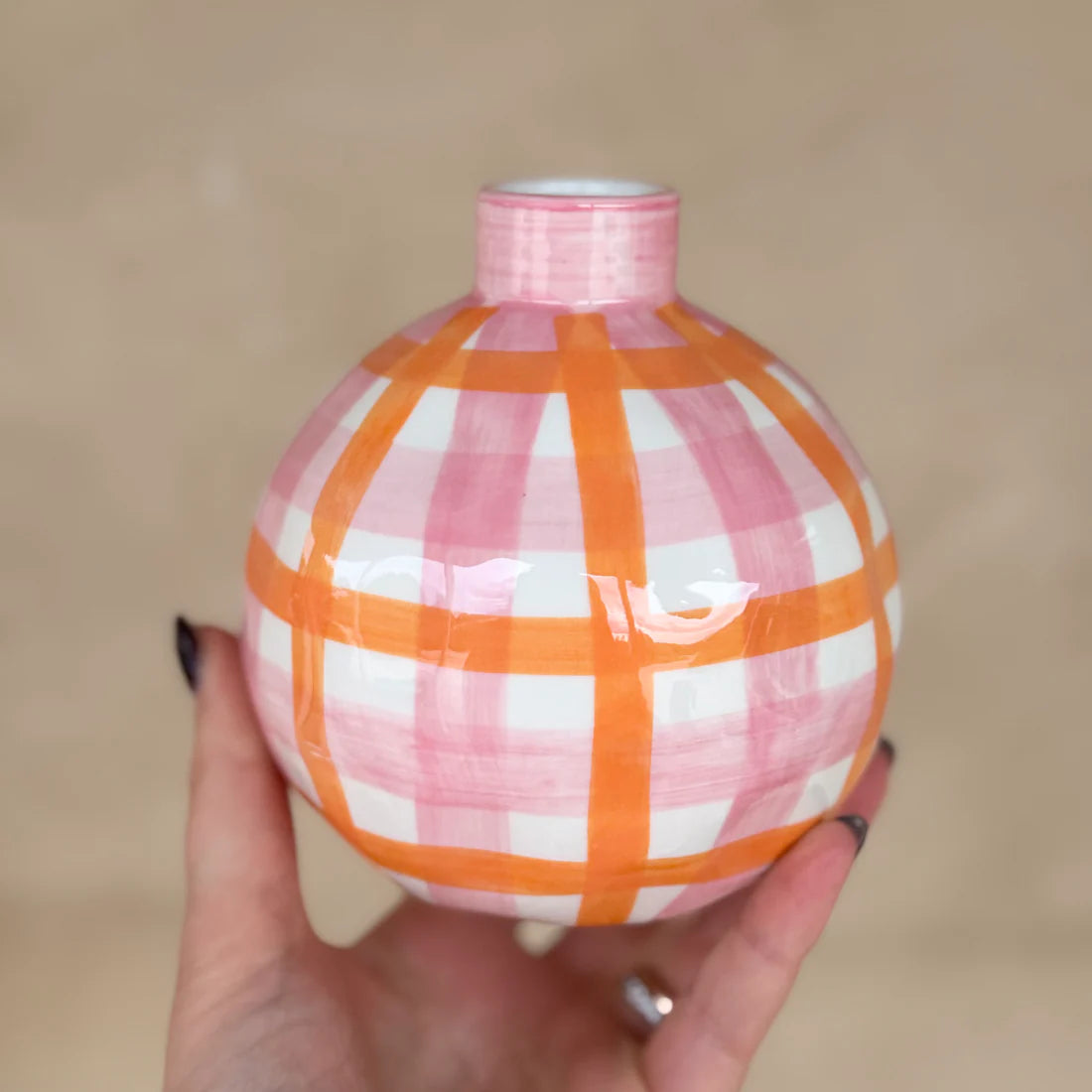 Round Bud Vase