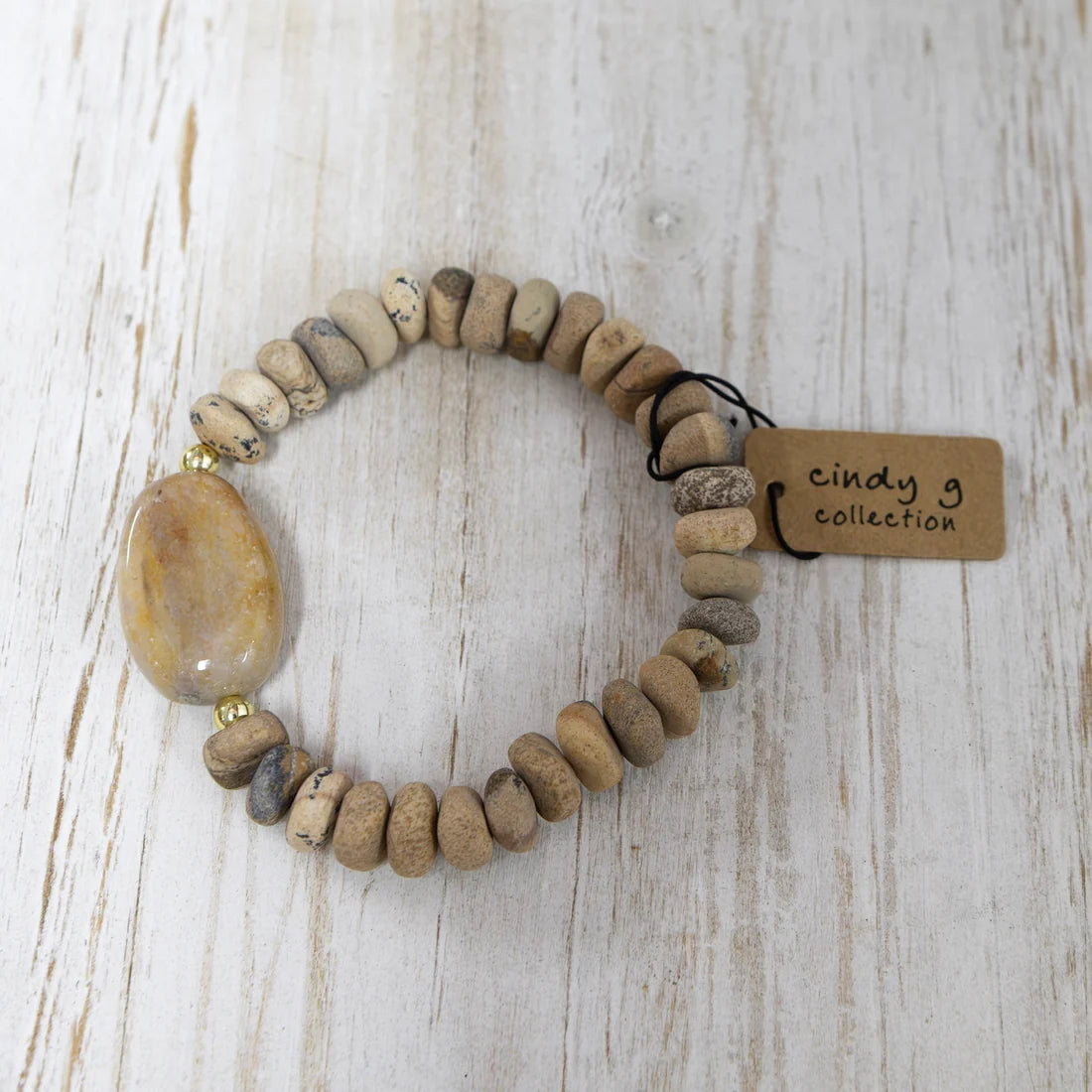 Natural Bracelet with Stone