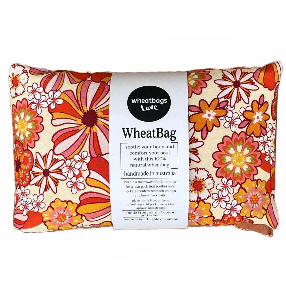 Wheatbags Love - Groovy Flowers Wheatbag