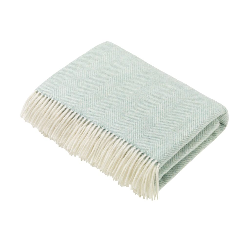 Bronte by Moon - Herringbone Throw Eucalyptus