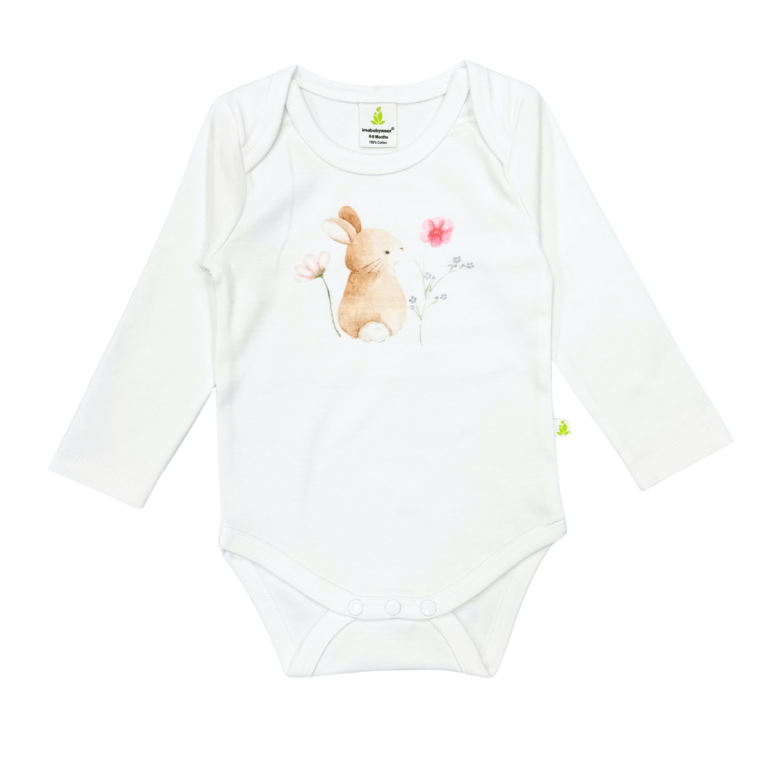 Long Sleeve Bodysuit - Bunny