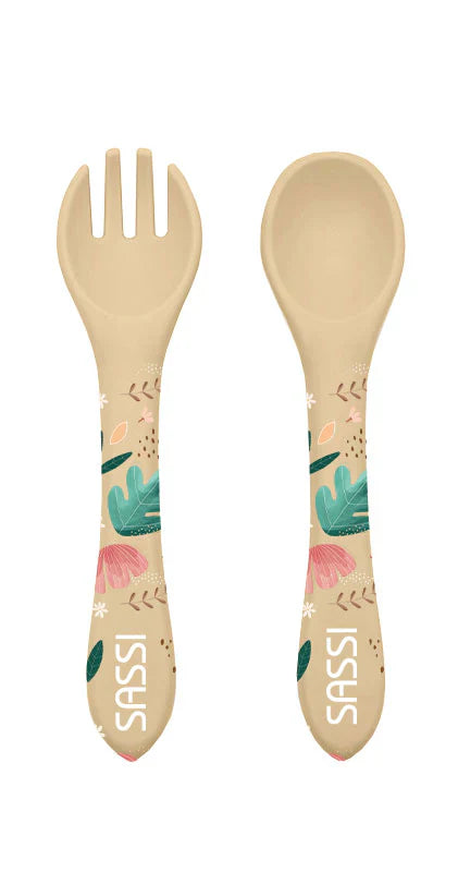 Sassi Silicone Cutlery Set