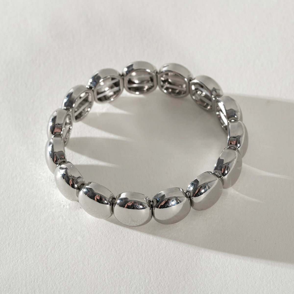 Silver Enamel Bracelets