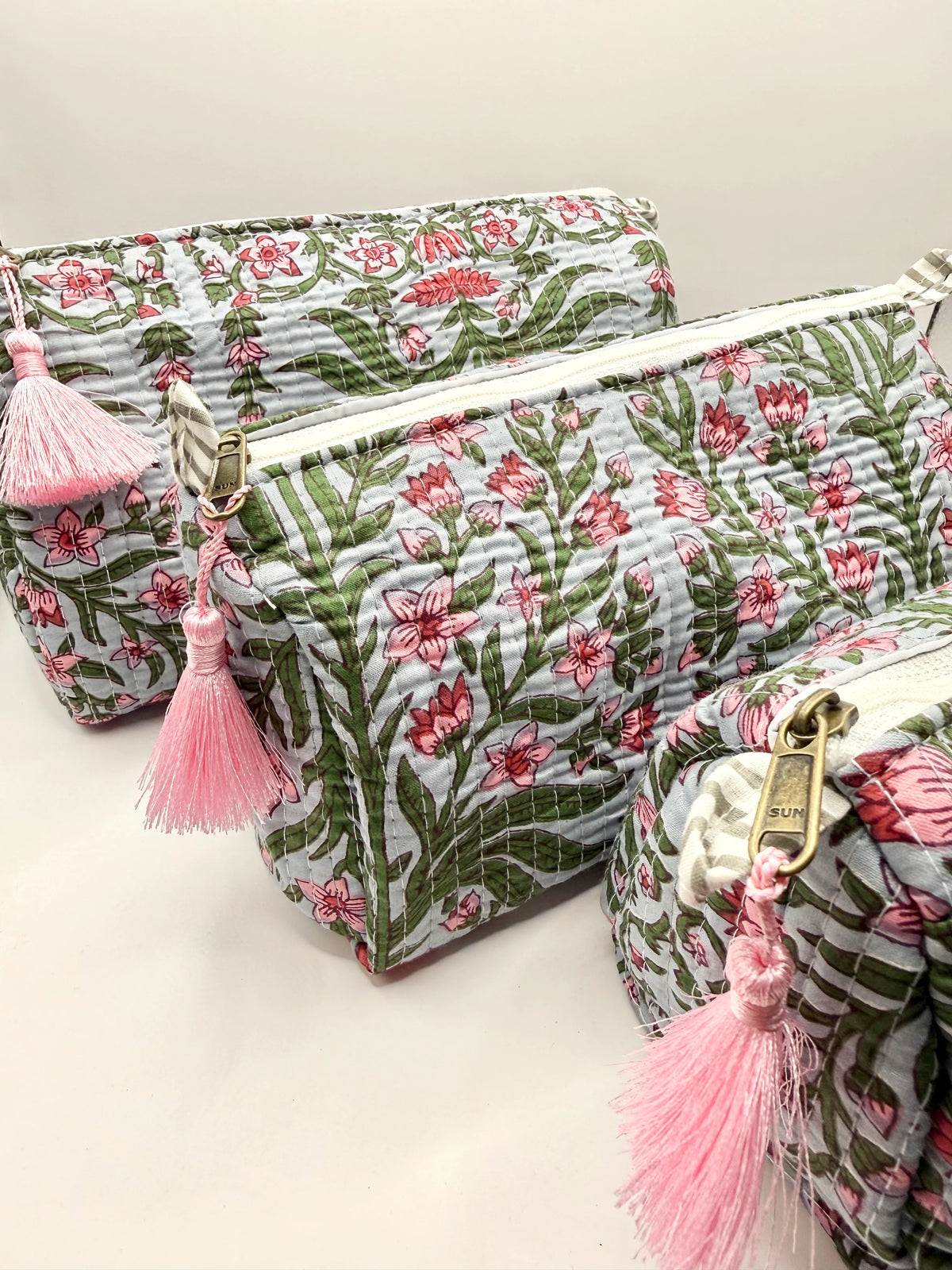 Toiletry Bag - Wildflower Blue