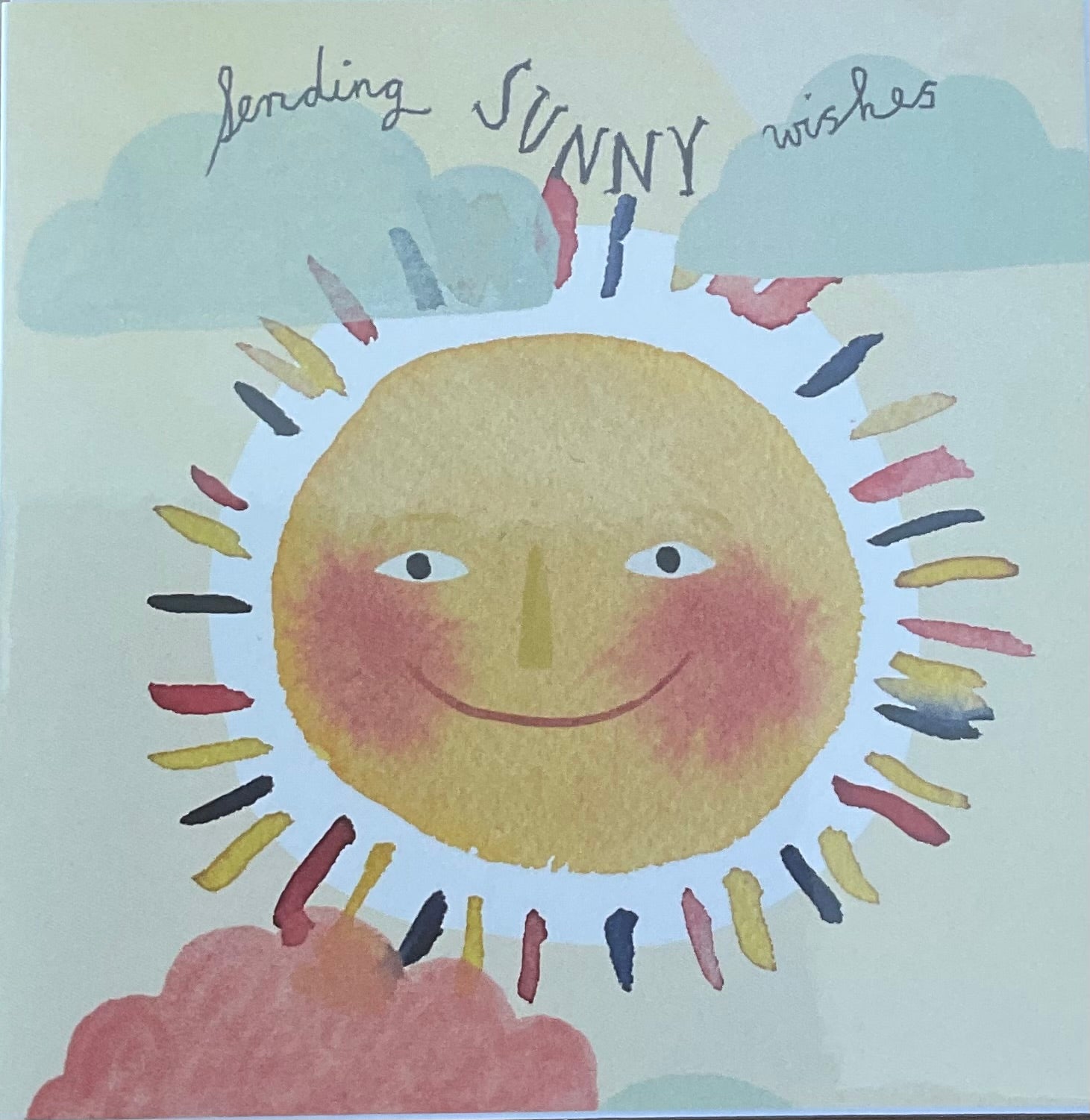 Mini Card - Sending Sunny Wishes