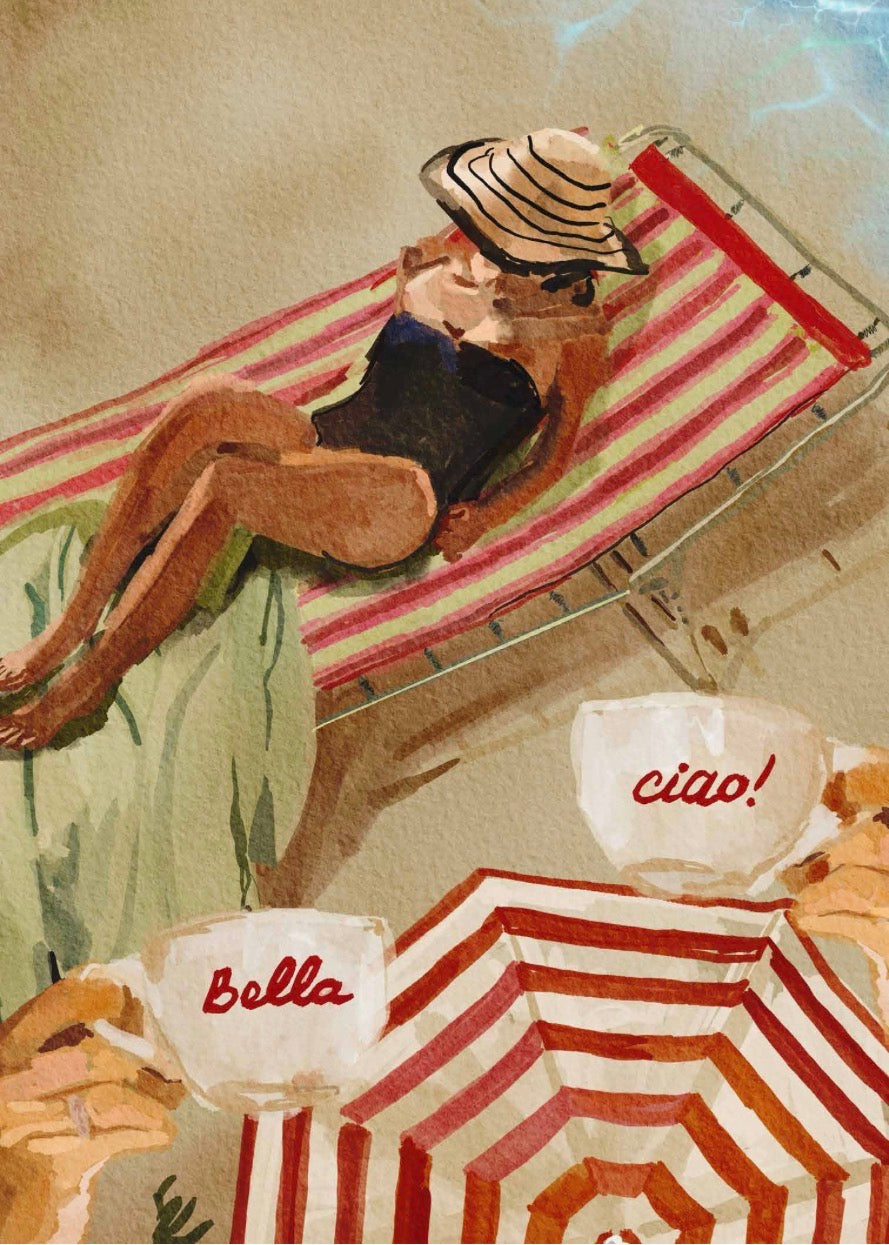 Greeting Card - Ciao Bella