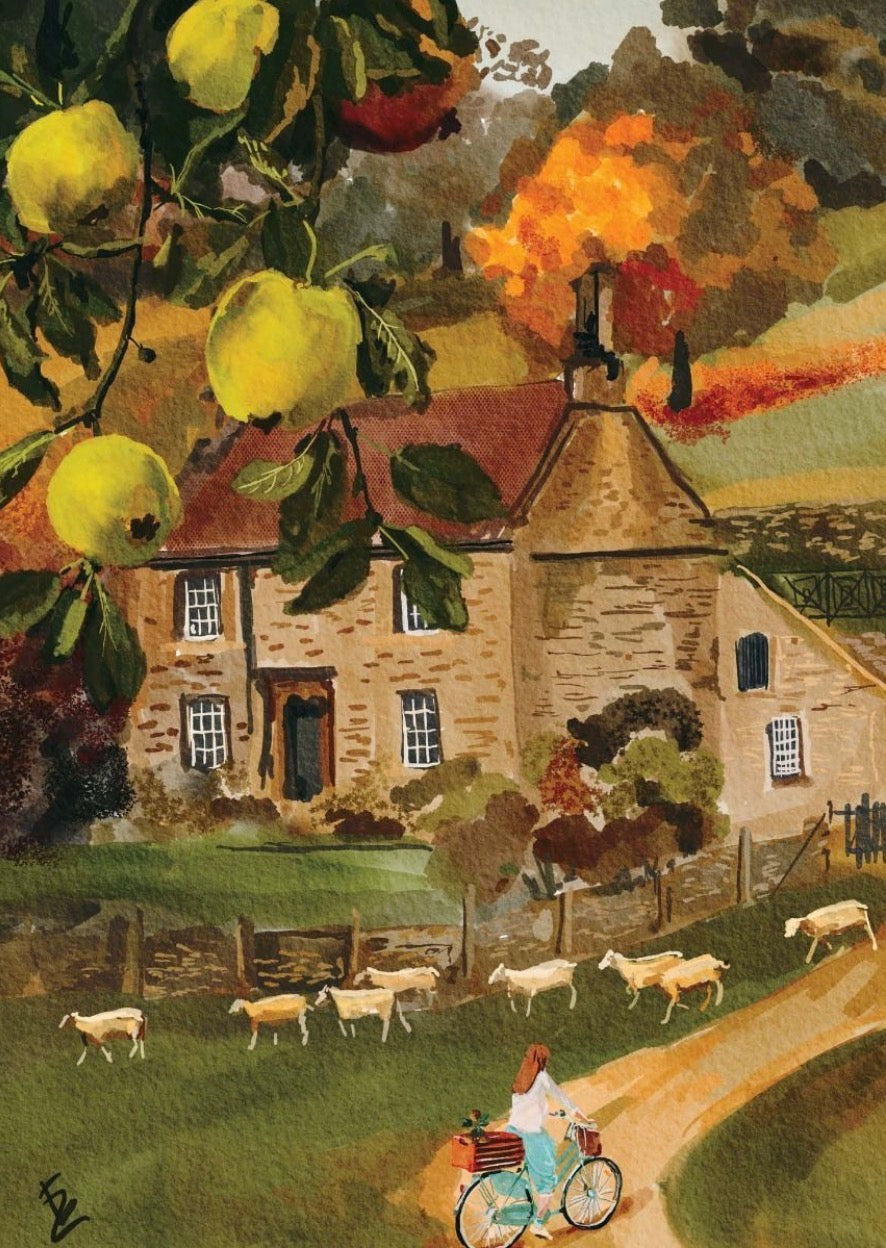 Greeting Card - Country Farm