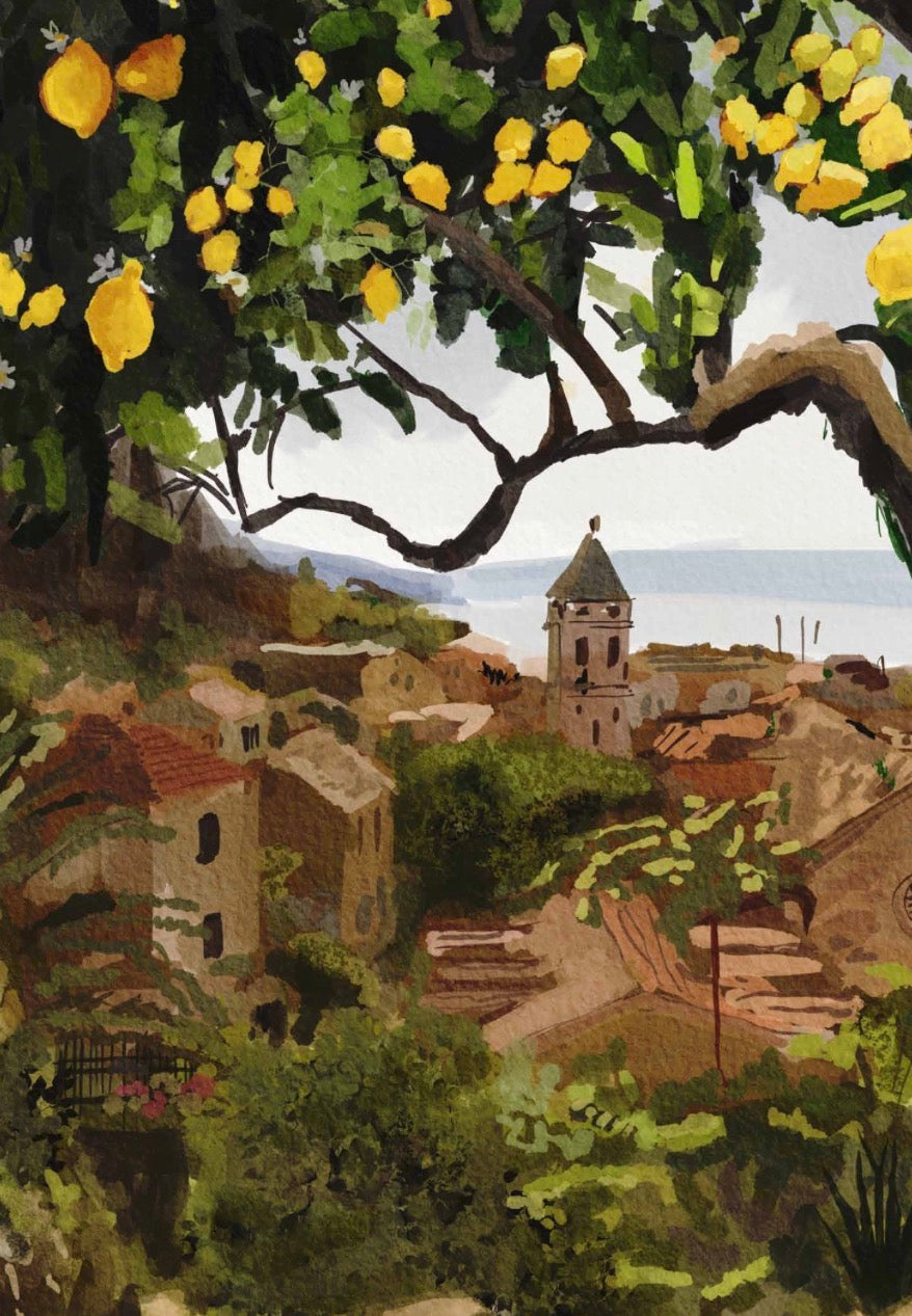 Greeting Card - Picnic Under the Tree