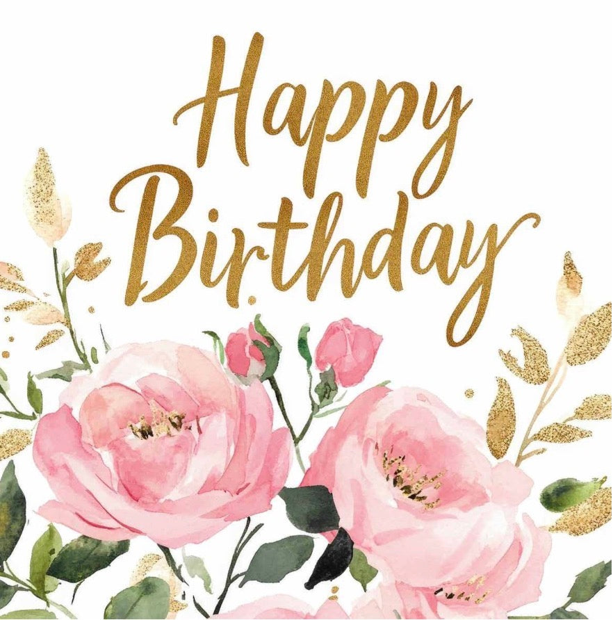 Mini Card - Peony in Bloom