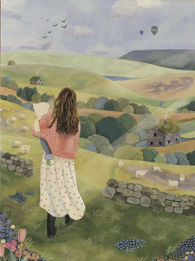 Greeting Card - Country View