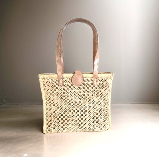 Raffia Tote Bag - Rosemary