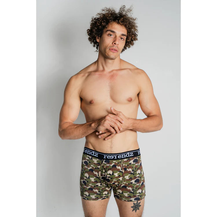 Mill & Hide - Reer Endz - Organic Cotton Men's Trunk - Incognito