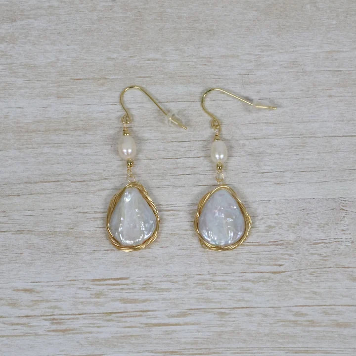 Mother of Pearl with Gold Detail