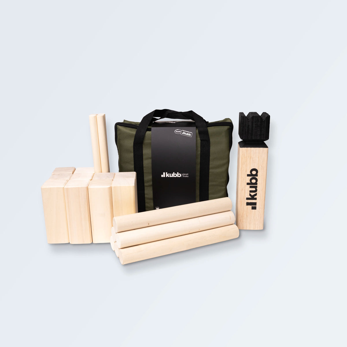Kubb Original in a Travel Bag