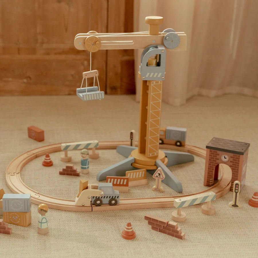 Little Dutch Crane Set Train Set