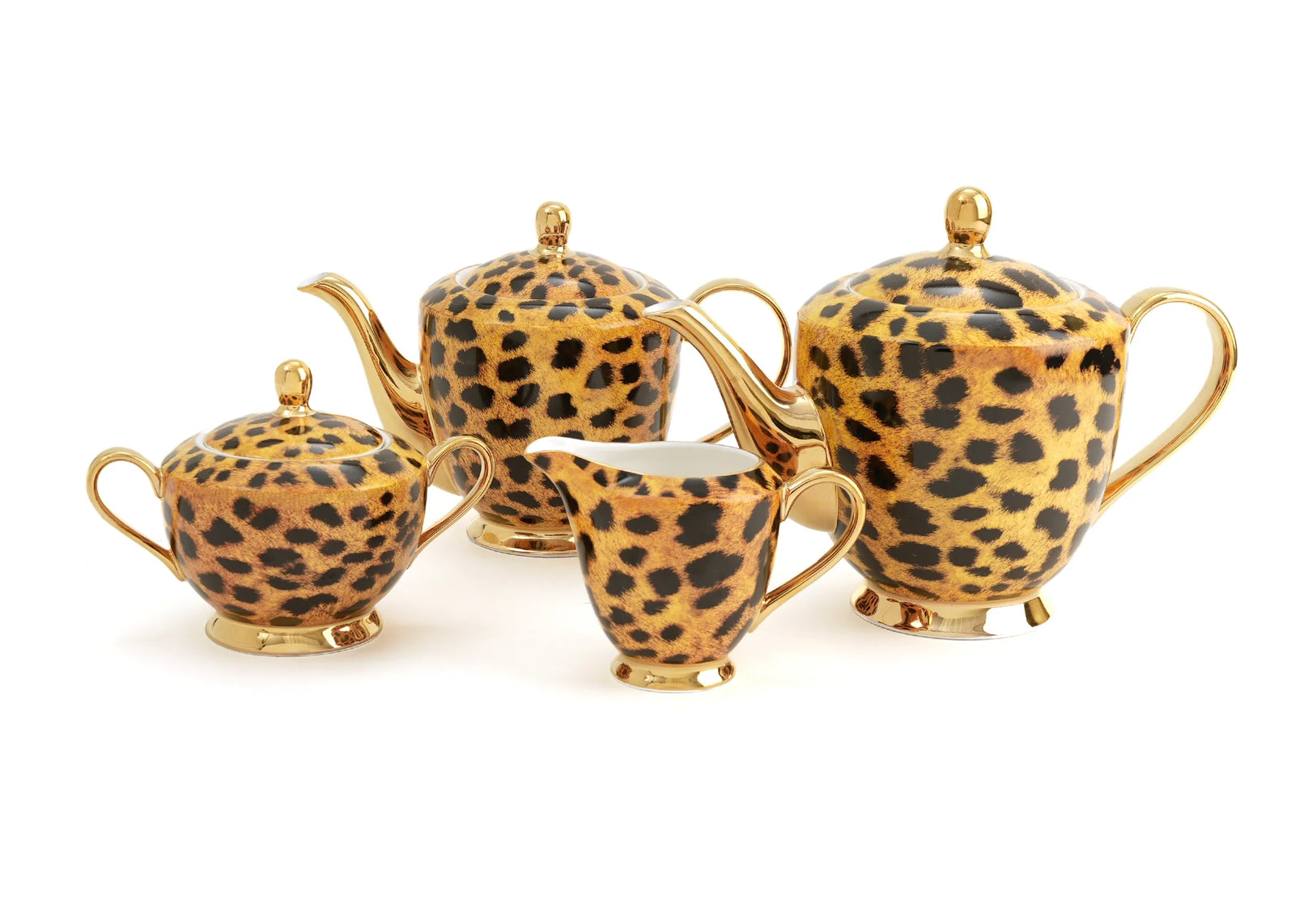 Leopard Print Teapot