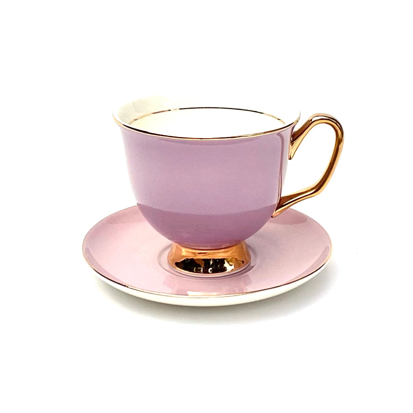XL Lavender Teacup & Saucer