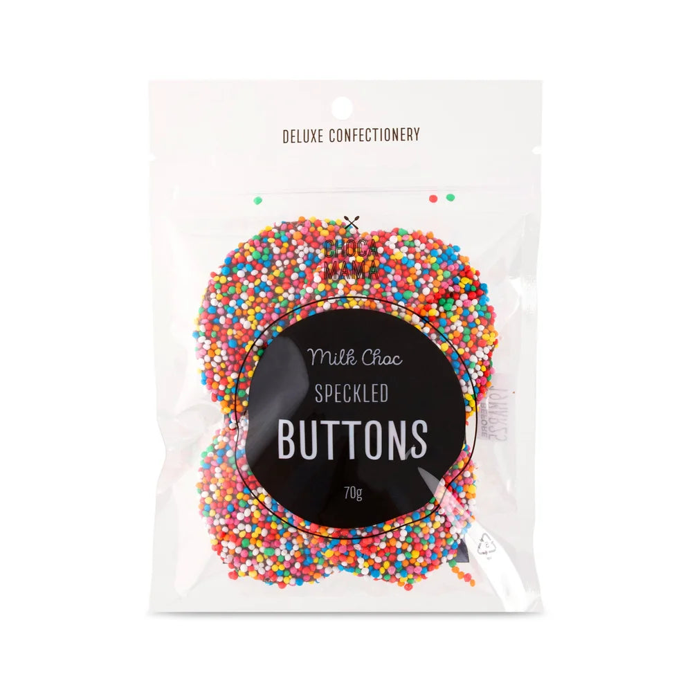 Mill & Hide - Chocamama - Milk Chocolate Speckled Buttons