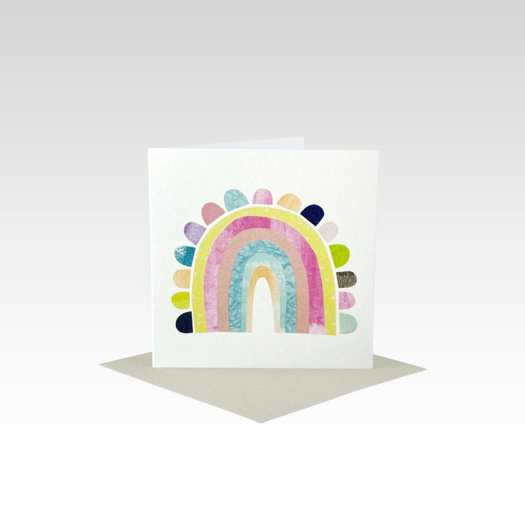 Mill & Hide - Rhicreative - Mini Card - Rainbow