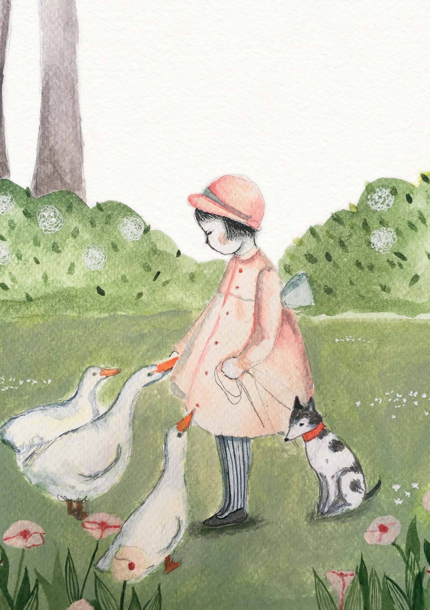 Greeting Card - Ducks