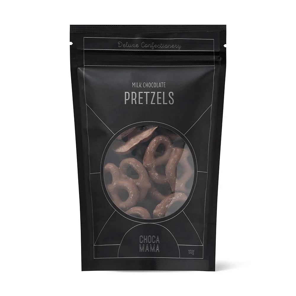 Mill & Hide - Chocamama - Black Label Milk Chocolate Pretzels