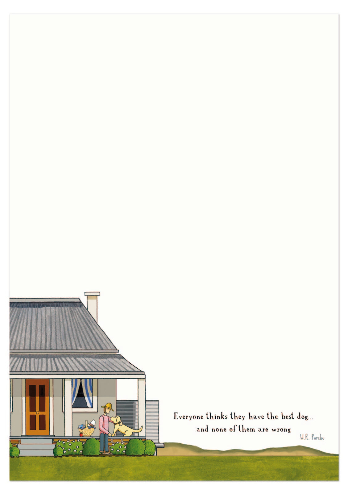 Mill & Hide - Red Tractor Designs - Notepad - The Best Dog