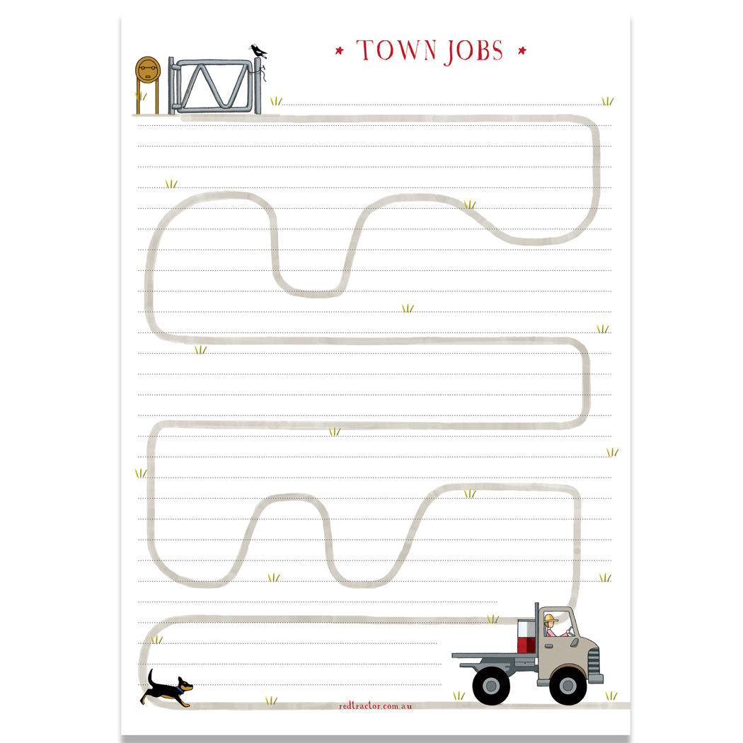 Town Jobs, Magnetic To-Do List