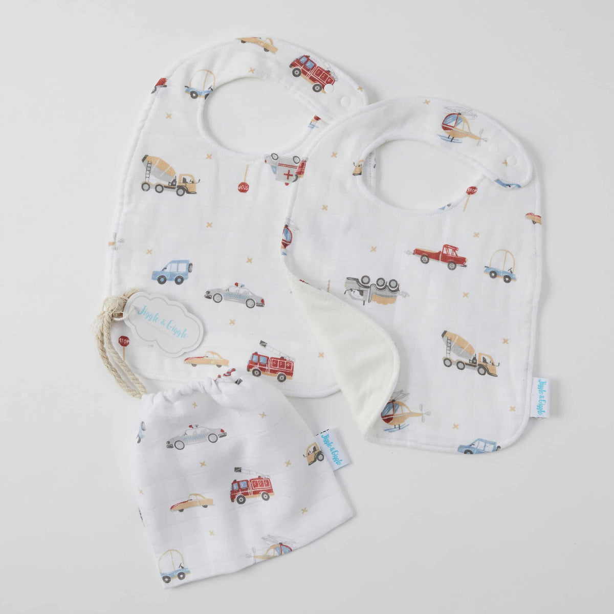 Muslin Bib Set of 2