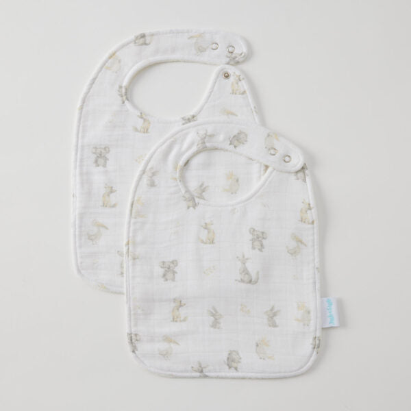Muslin Bib Set of 2