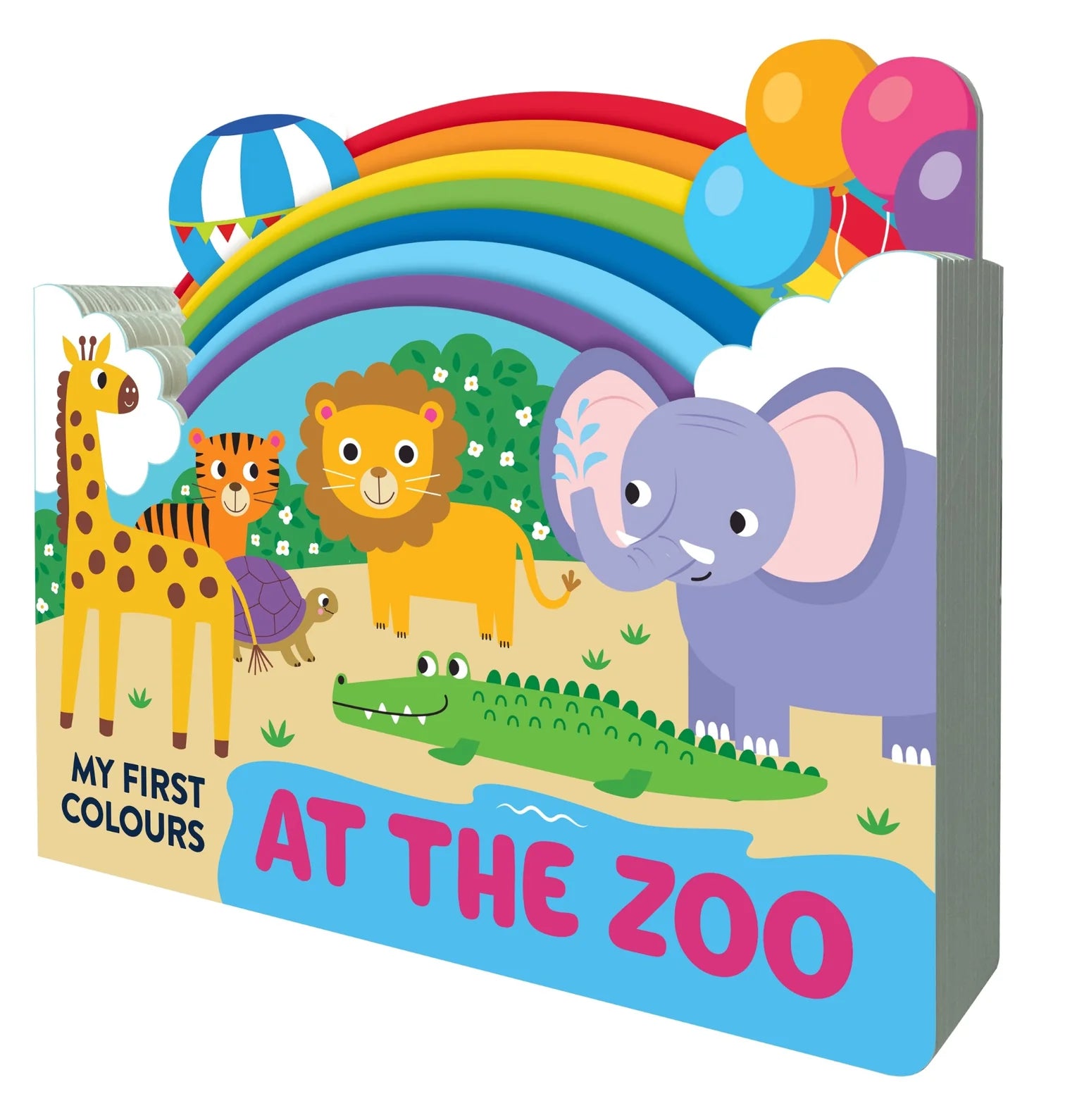 Chunky Graduating Board Book: My First Colours At The Zoo