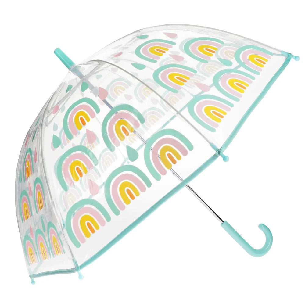 RL Child Umbrella - Transparent Rainbow