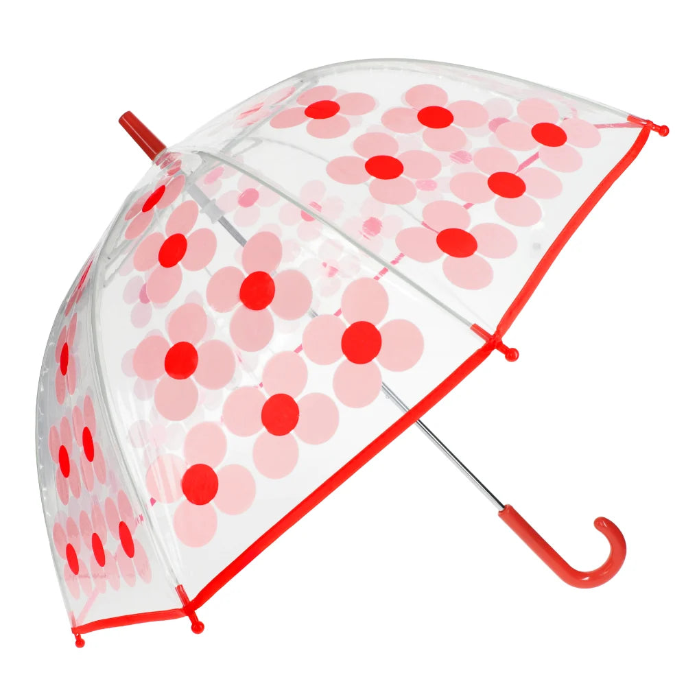 RL Child Umbrella - Transparent Daisy