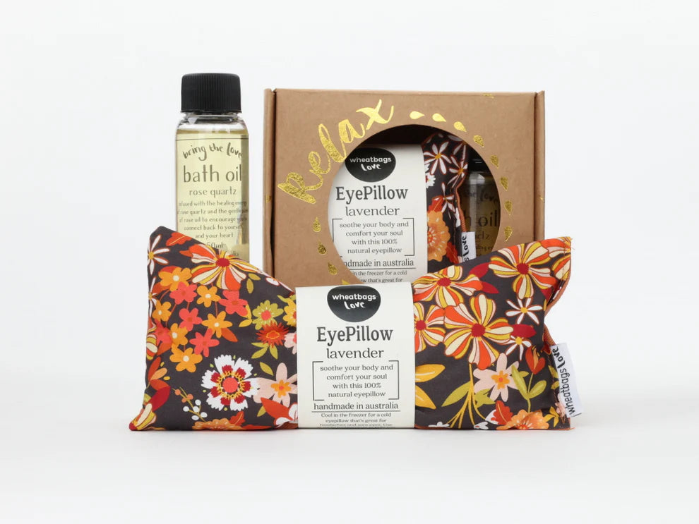 Wheatbags Love - Groovy Flowers Relax Gift Pack