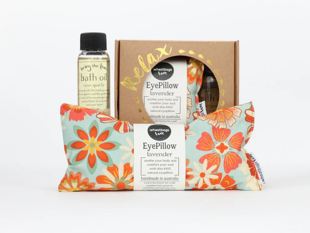 Wheatbags Love - Groovy Flowers Relax Gift Pack