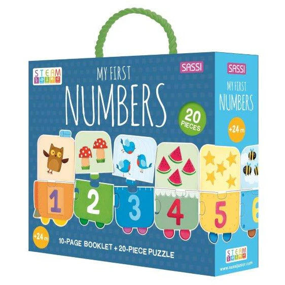 My First Numbers Puzzle & Book Set