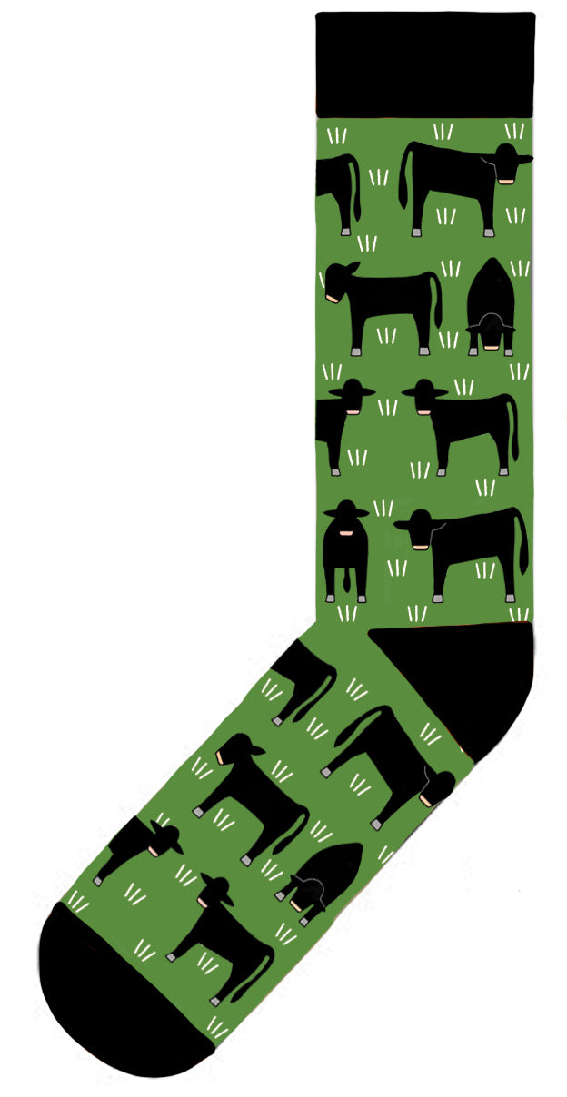 RTD - Socks Angus on Green