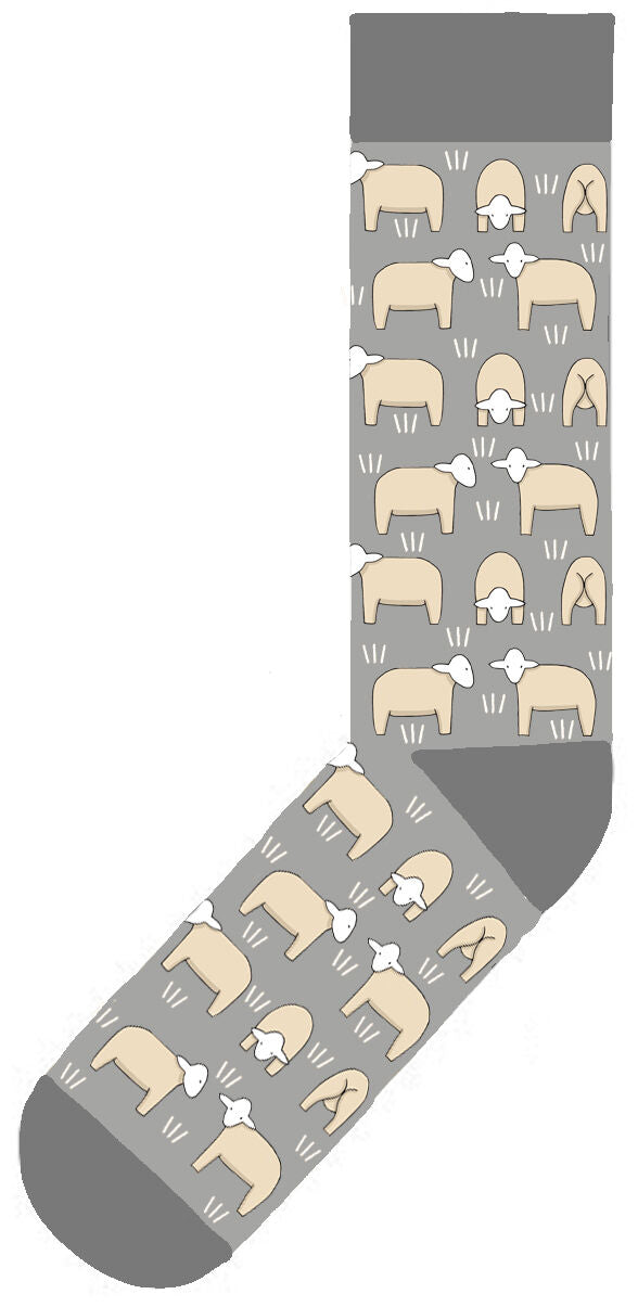 RTD - Socks Sheep On Grey