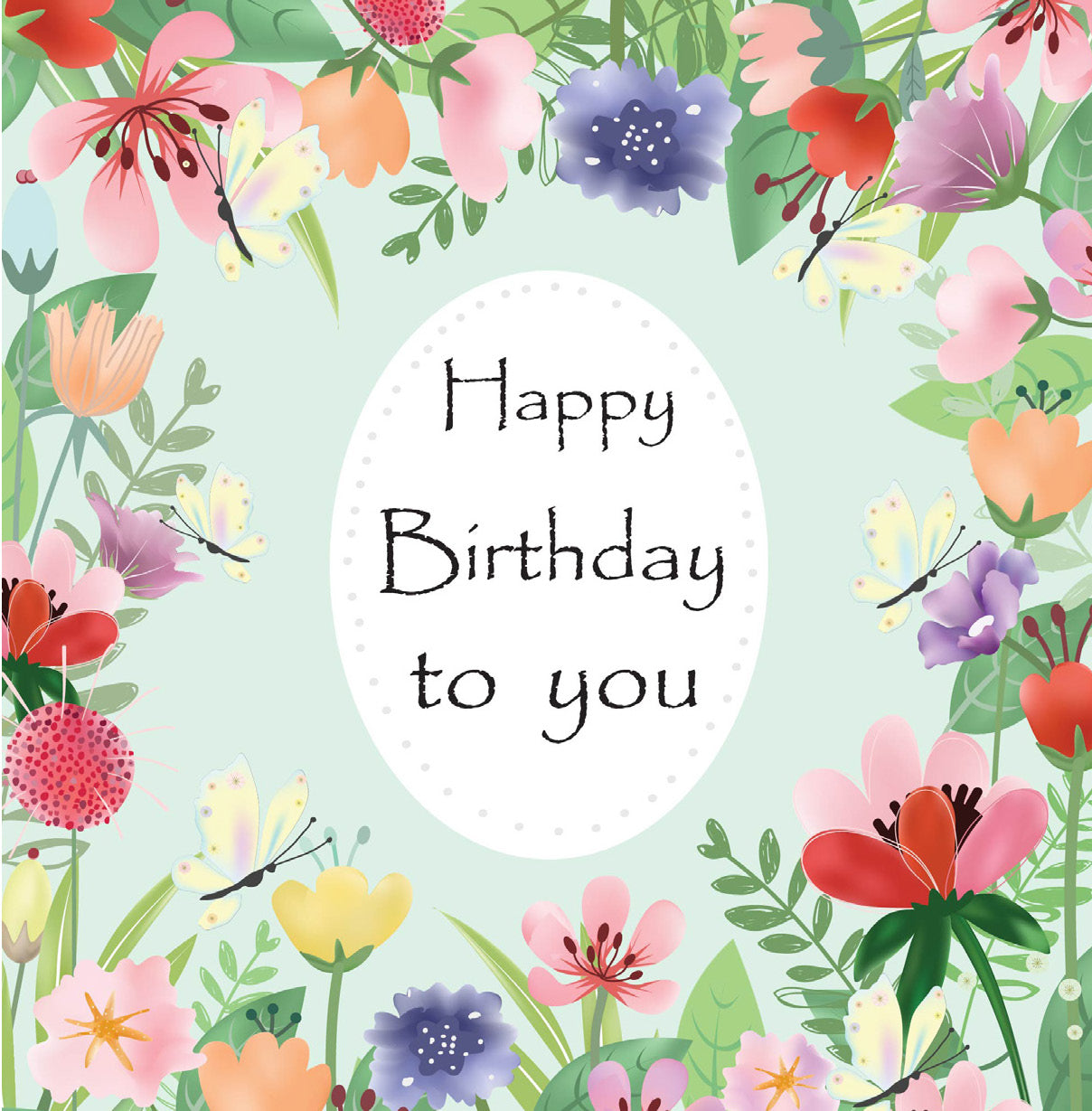 Mini Card - Happy Birthday To You