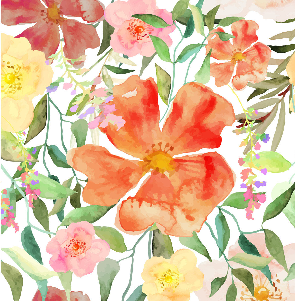Mini Card - Big Flowers