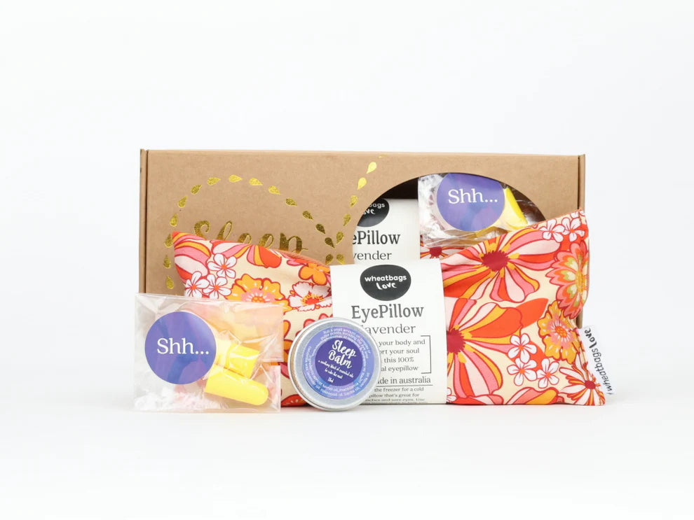 Wheatbags Love - Groovy Flowers Sleep Gift Pack