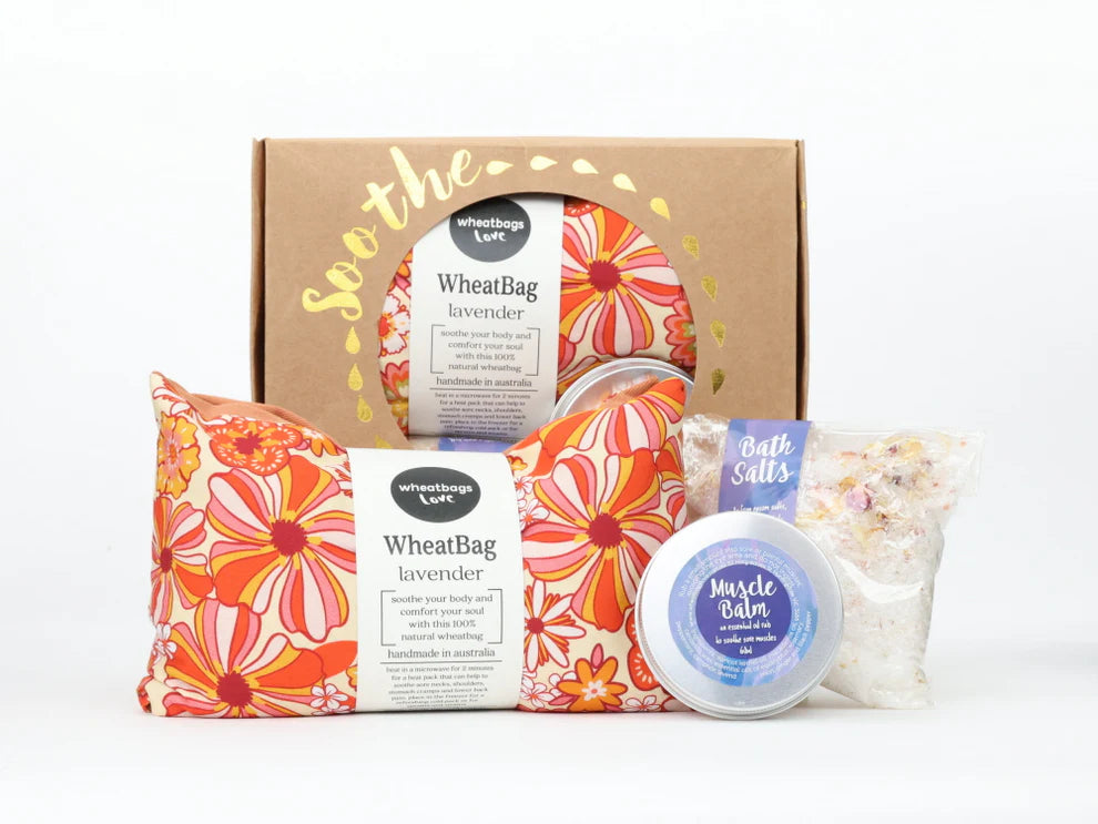 Wheatbags Love - Groovy Flowers Soothe Gift Pack