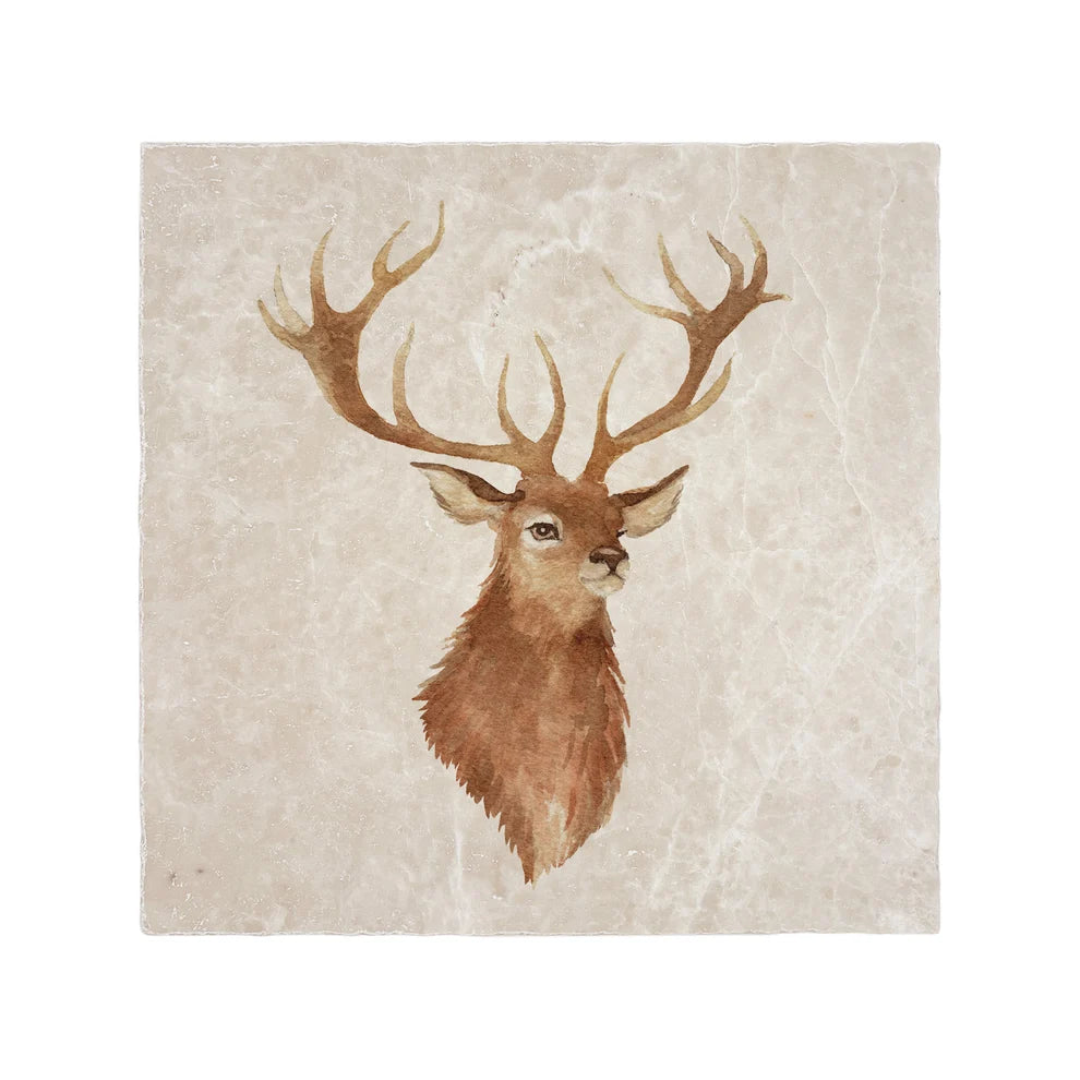 The Humble Hare - Stag Head Large Platter