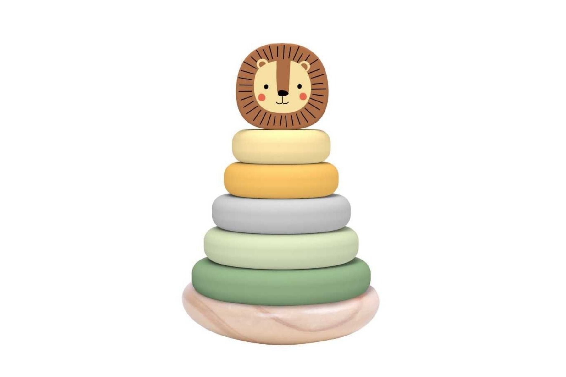 Mill & Hide - Eleganter - My Forest Friends Lion Stacking Tower