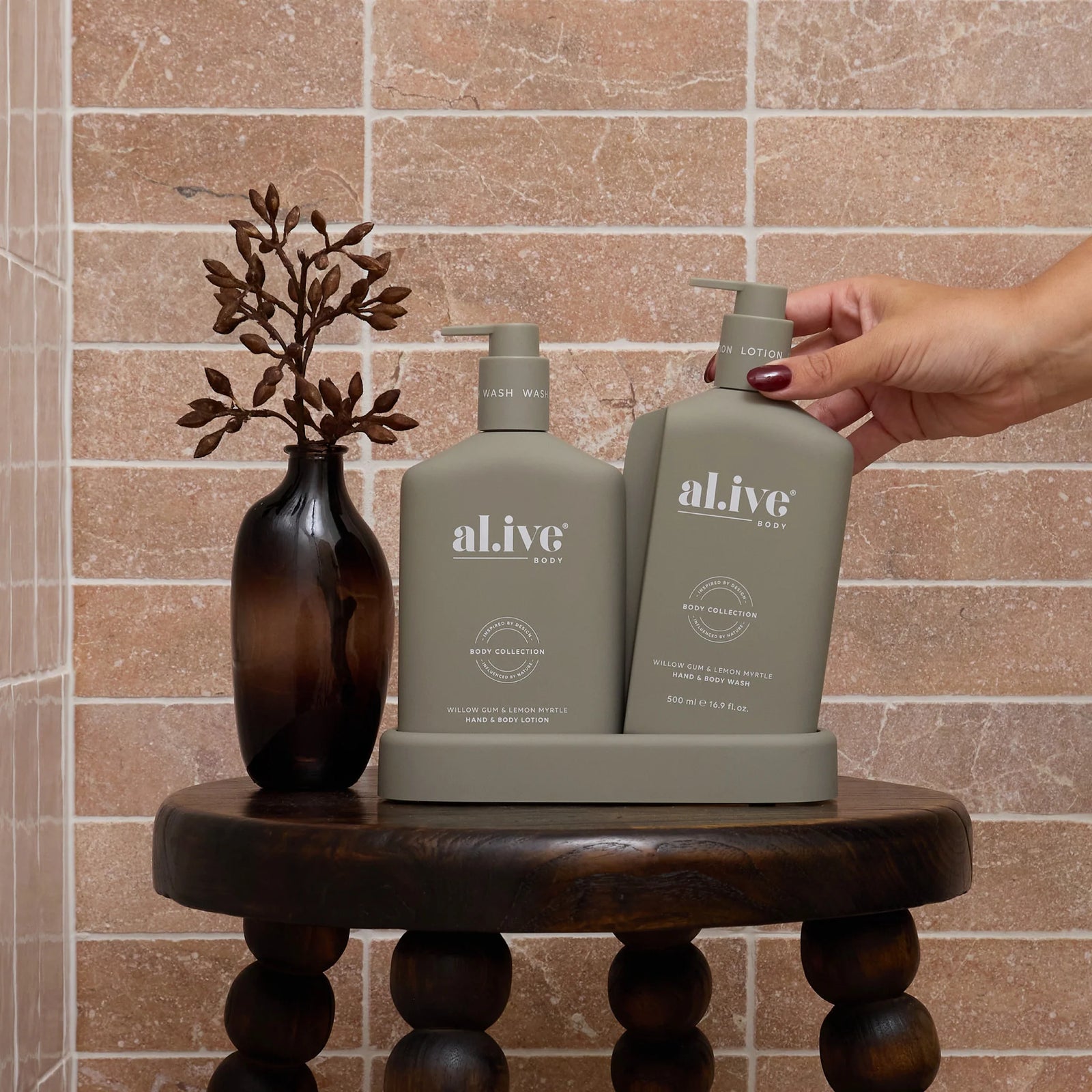al.ive body - Wash & Lotion Duo - Willow Gum & Lemon Myrtle